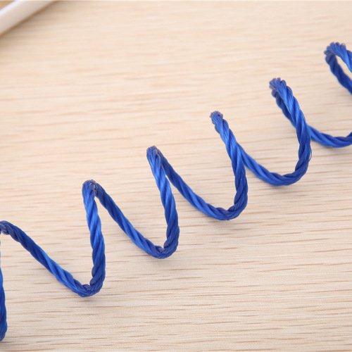 Plastic Nylon Rope Clothesline Home Decorative Woven Handmade Bundled Outdoor Color Silk Round Wire Rope Factory Outlet