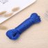 Plastic Nylon Rope Clothesline Home Decorative Woven Handmade Bundled Outdoor Color Silk Round Wire Rope Factory Outlet
