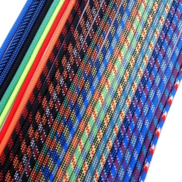 Manufacturers wholesale double woven African drum line outdoor DIY clothesline high density parachute line