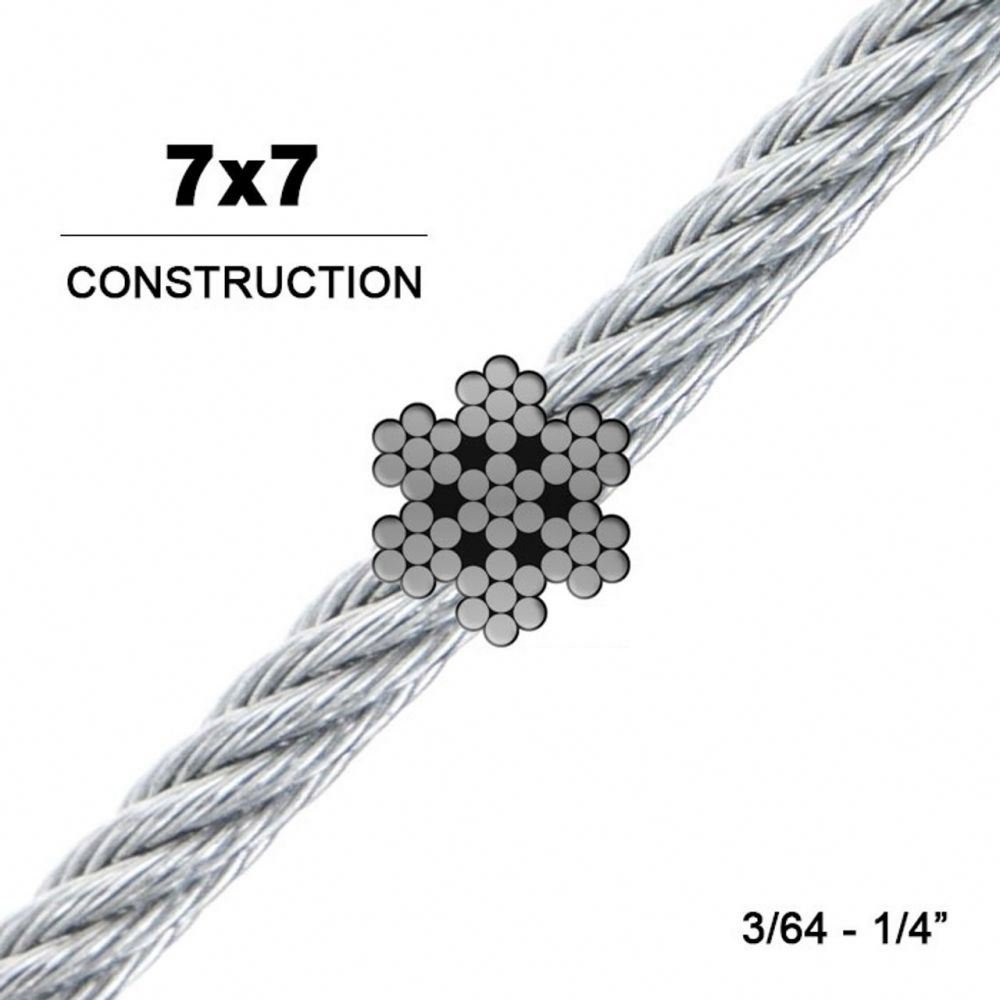 High Quality Wholesale Galvanized Round Strand Steel Wire Rope 6X37 Fc/6X37 Iws/6X37 Iwr Steel Cable