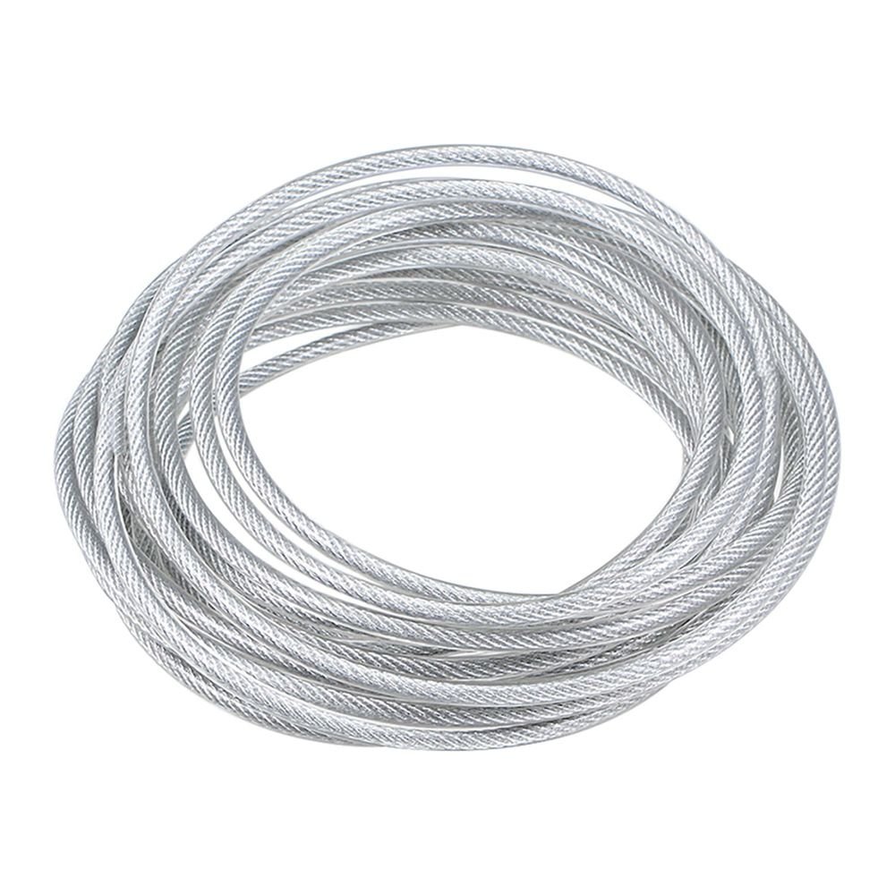 7X7 304 Stainless Steel Wire Rope with PVC Coating Fishing Clothesline Rope