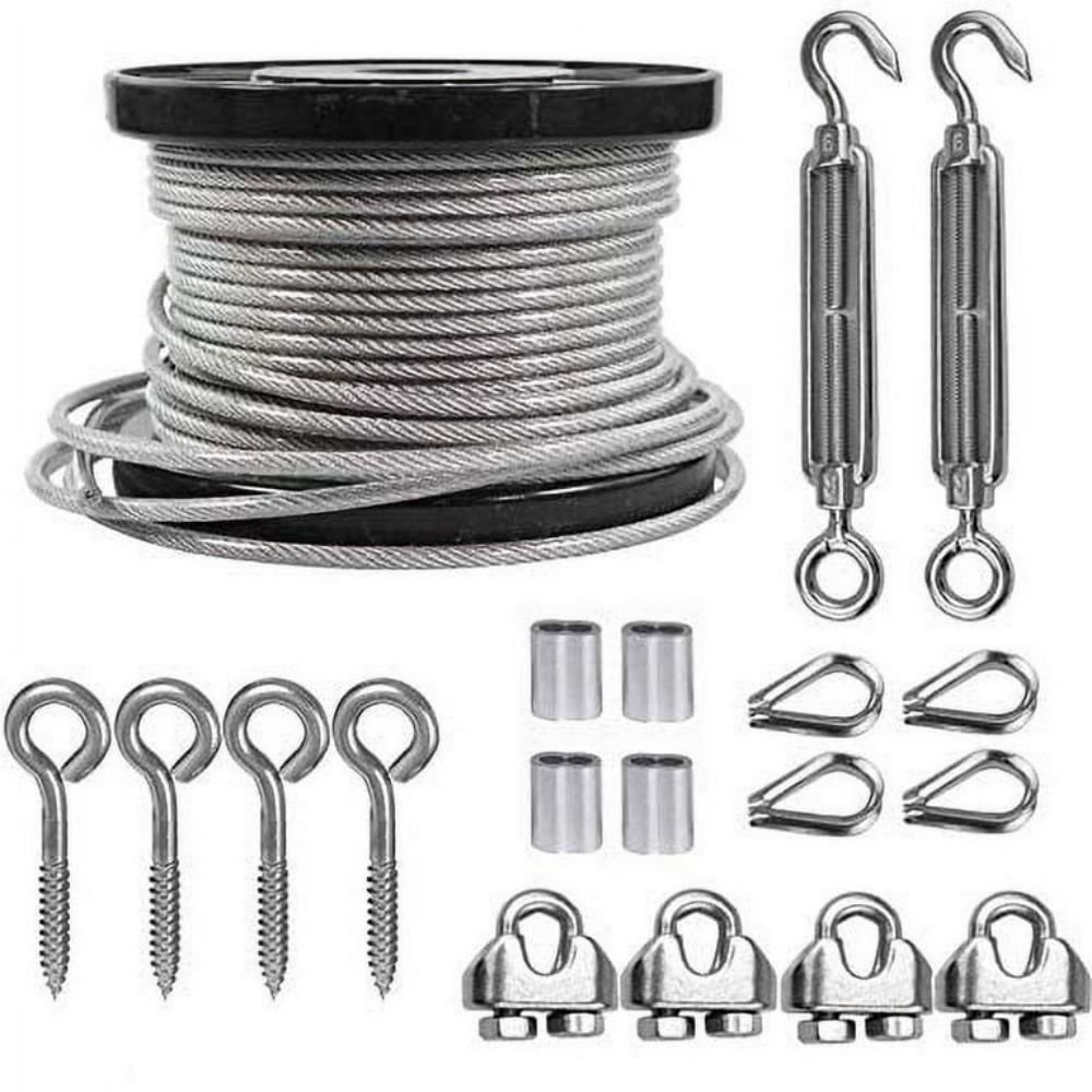 7X7 304 Stainless Steel Wire Rope with PVC Coating Fishing Clothesline Rope