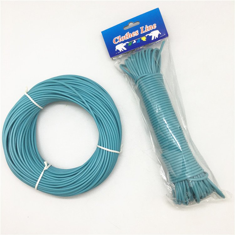 Plastic cloth hanging rope washing line PE wire polypropylene clothesline