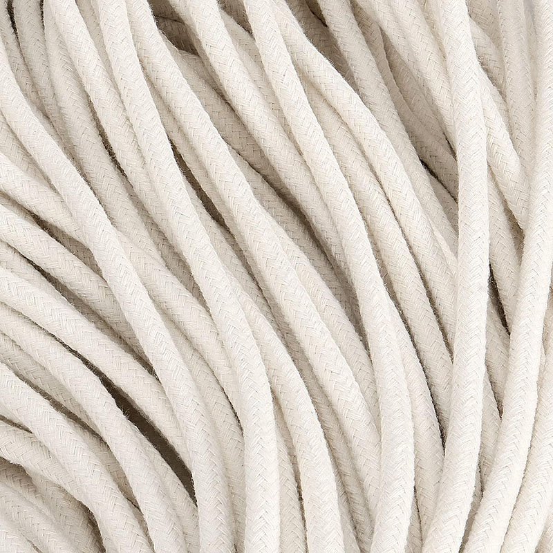 China Factory Wholesale Hoodie Cotton Rope Cotton Clothesline Rope Braided Cotton Rope Utility Cord for Clothes