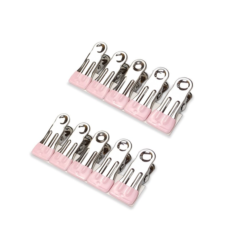 Heavy Duty Multipurpose Stainless Steel Clothespins, Clips Drying Pegs Clamps for Clothesline Outdoor Kitchen Food Bag