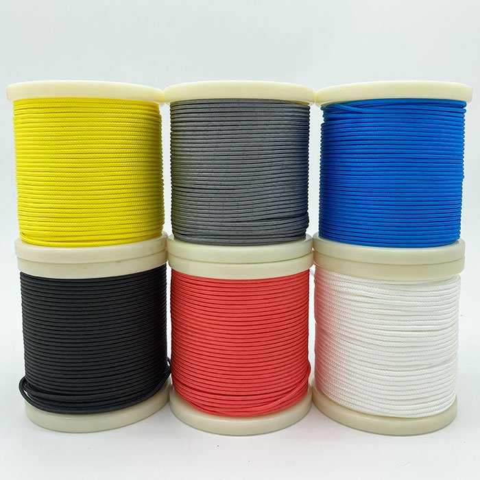 High Strength UHMWPE fiber cord for Outdoor Camping Lanyard Rope, Campsite Clothesline Hanger, Windproof Hang Cord