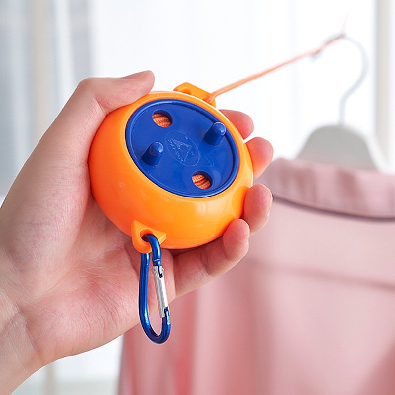 Retractable Clothesline Portable Travel Clothesline Cord Adjustable Camping Clothes line