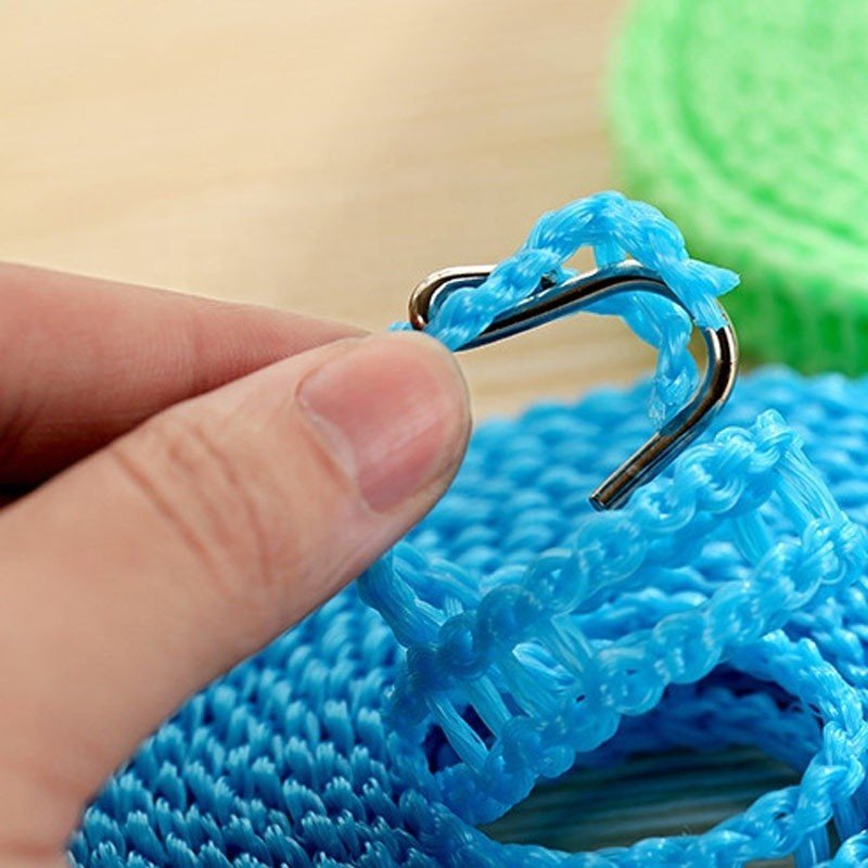Travel Clothesline Laundry Non-slip Washing Clothes Line Rope Outdoor