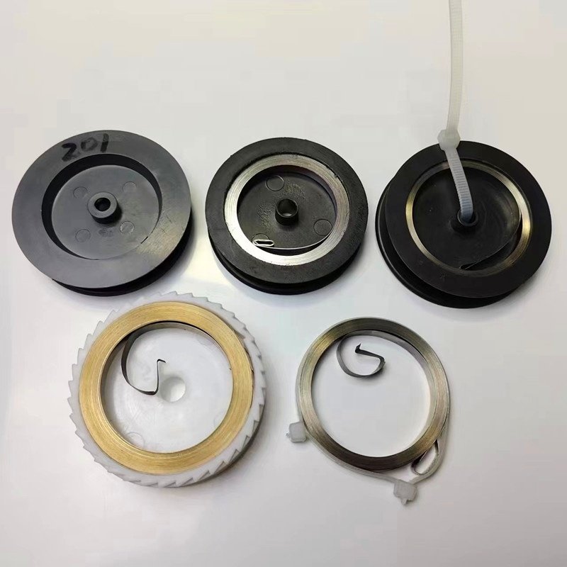 Wholesale coil power spring used on Hanger Retractable Clothesline Rope and Clothesline spring