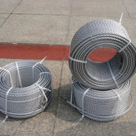 6x19+FC 10MM Ungalvanized Steel Wire Rope Steel Cable Steel Wire Rope