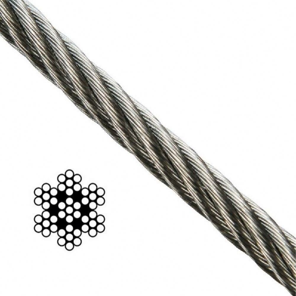 Hot sale 7x7 304 Stainless Steel Wire Rope ,Steel Wire Cable , AISI 201/304/316