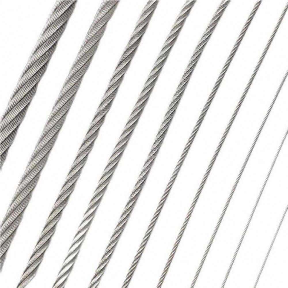 Hot sale 7x7 304 Stainless Steel Wire Rope ,Steel Wire Cable , AISI 201/304/316
