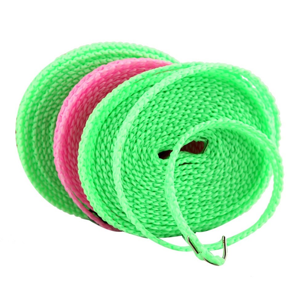 Plastic PP clothesline 5M creative non-slip windproof elastic drying quilt rope manufacturers wholesale