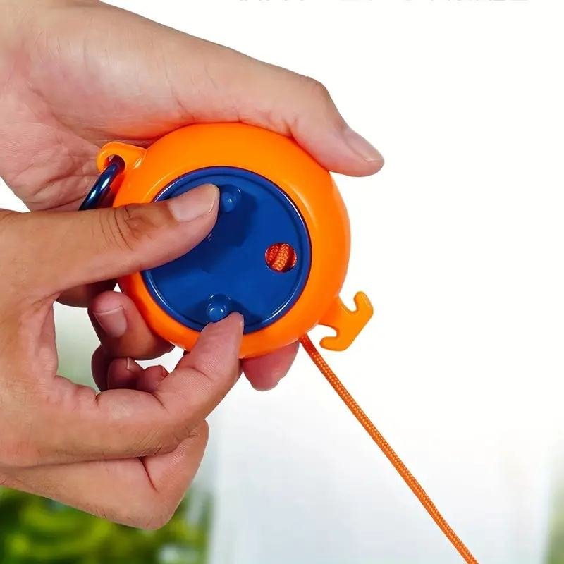 Outdoor travel portable windproof non-slip clothesline Business hotel indoor retractable non-punching invisible clothesline