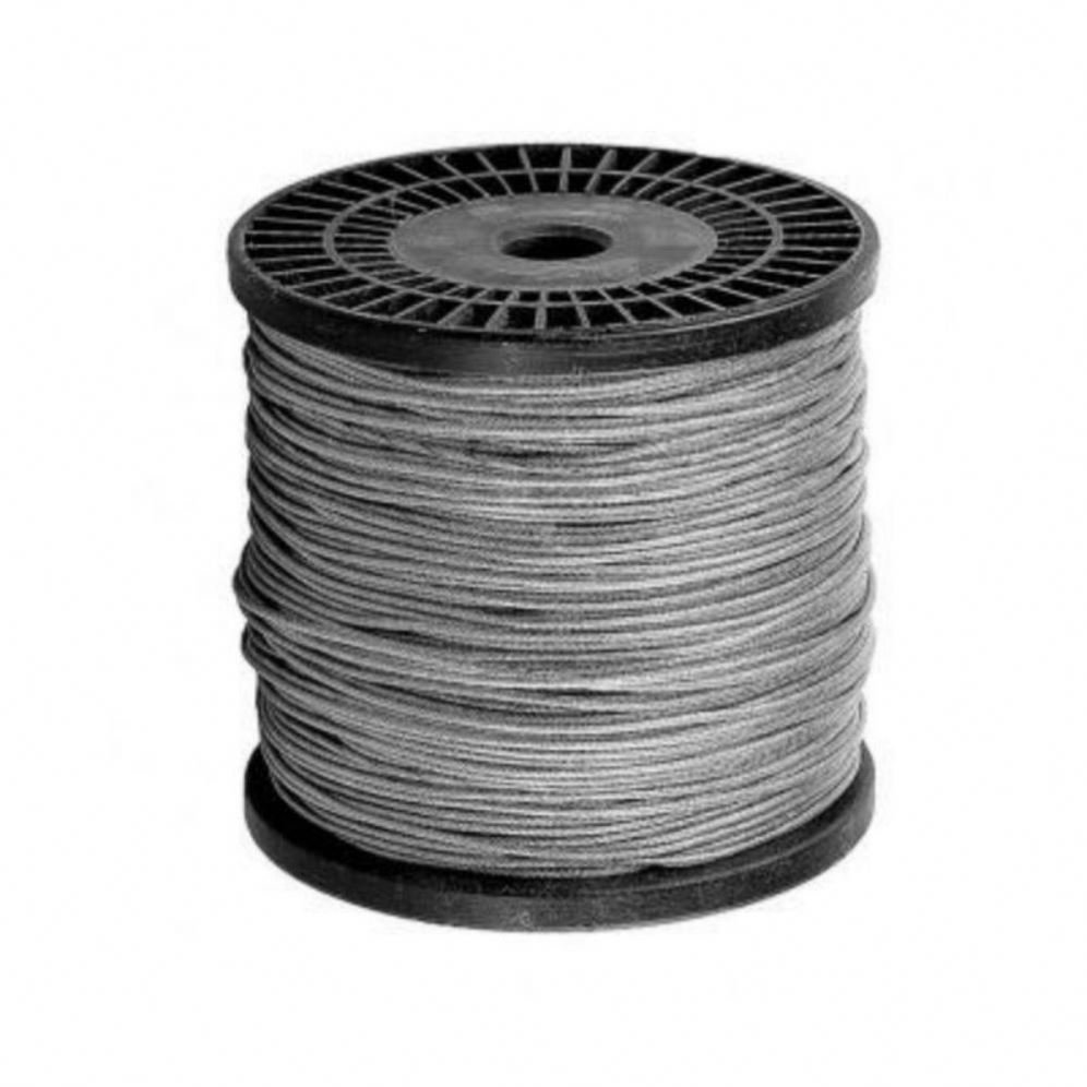 6x12+7FC Inox Steel Cable DIN/RR-W-401 SS304 SS316 Stainless Steel Wire Rope 3mm 4mm 5mm 6mm 8mm 10mm11mm 12mm 14mm 16mm 18mm