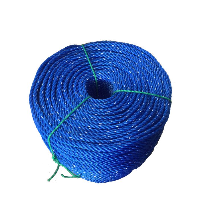 China Superior Strength Multi-Function Color marine Clothesline Bundled Tent PE Twisted Rope