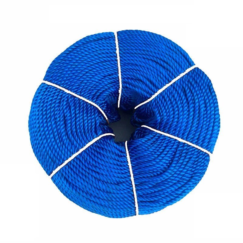 China Superior Strength Multi-Function Color marine Clothesline Bundled Tent PE Twisted Rope