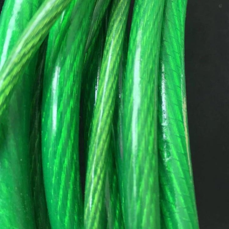 China Wholesale PVC/PP/PE Coated Galvanized Steel Wire Cable clothesline wire