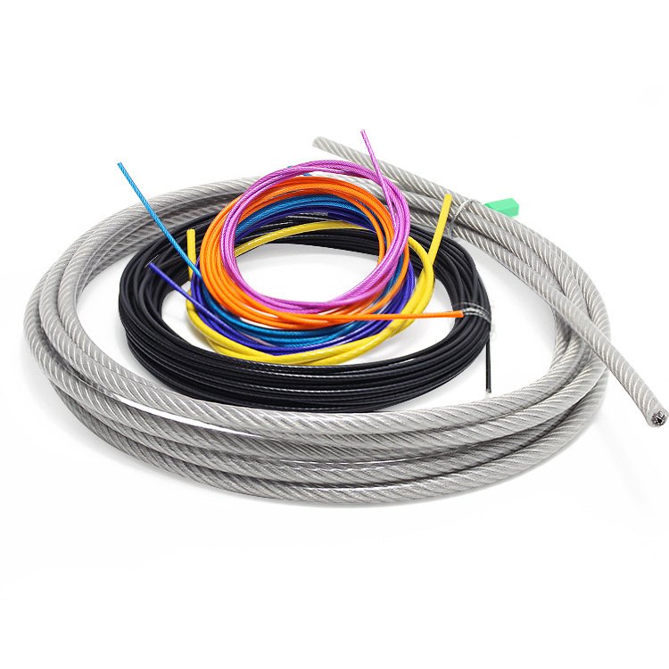 Factory 6x19 7x19 6x24 Galvanized Steel Wire Rope 6mm,Galvanized Steel Cable PVC Coated Steel Wire Ropes