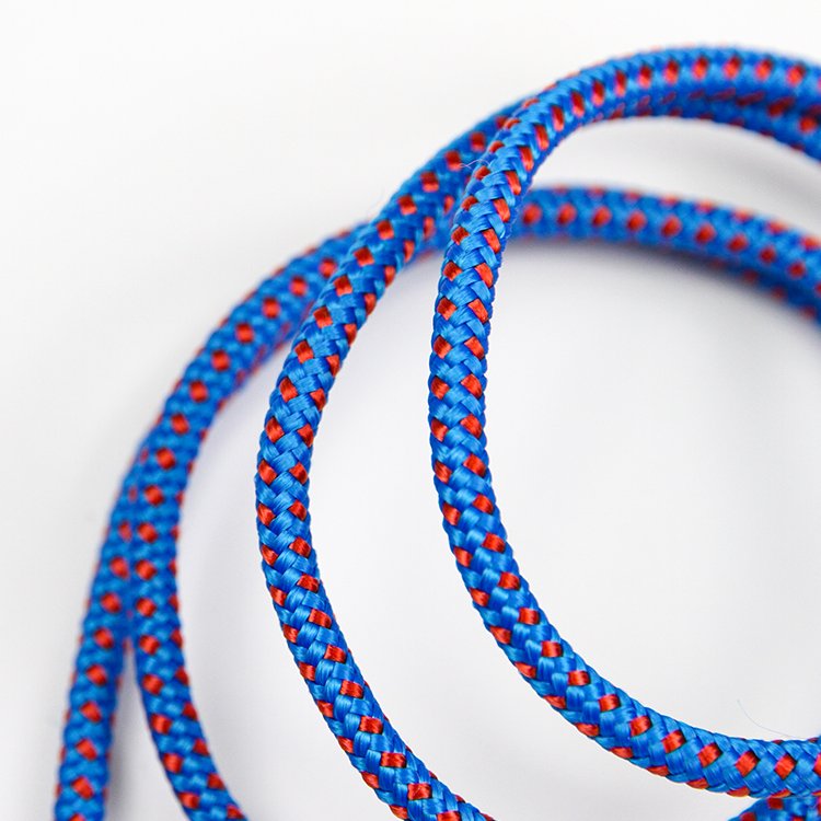 Factory Wholesale Colorful Para Cord 3mm 4mm 5mm Polyester Rope 100% Polyester Cord Tight Texture Wear-Resistant Parachute