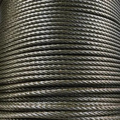 1x7 7x7 Factory Production Stainless Steel Wire Rope Cable 1mm 2mm 3mm 4mm 5mm 6mm
