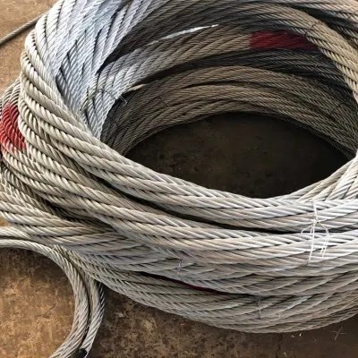 1x7 7x7 Factory Production Stainless Steel Wire Rope Cable 1mm 2mm 3mm 4mm 5mm 6mm