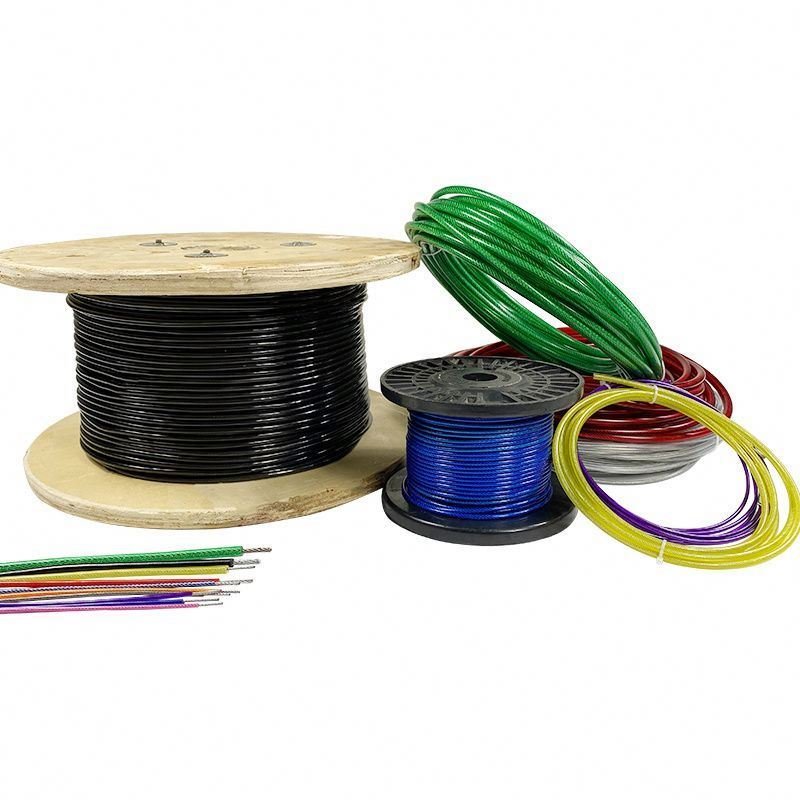Customized Size Q235B Q345 gi wire steel 2.5mm pvc coated 0.5mm z60 Z120 galvanized steel wire for hanger