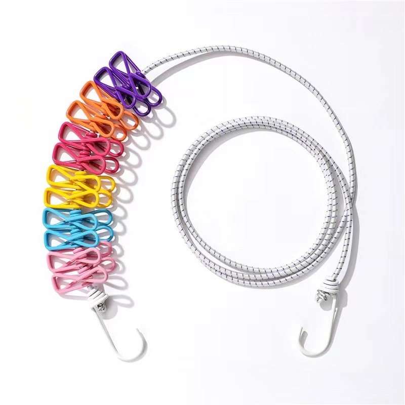 Promotional Factory Outlet Lightweight Portable String Indoor Outdoor Laundry Storage Clothesline