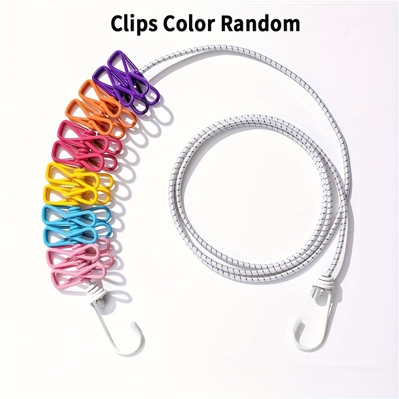 Promotional Factory Outlet Lightweight Portable String Indoor Outdoor Laundry Storage Clothesline