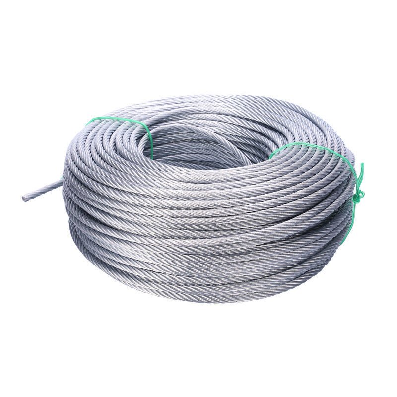 China PVC Coated Aircraft Cable Multi Color Coated High Strength Stainless Steel Wire Rope for Industrial