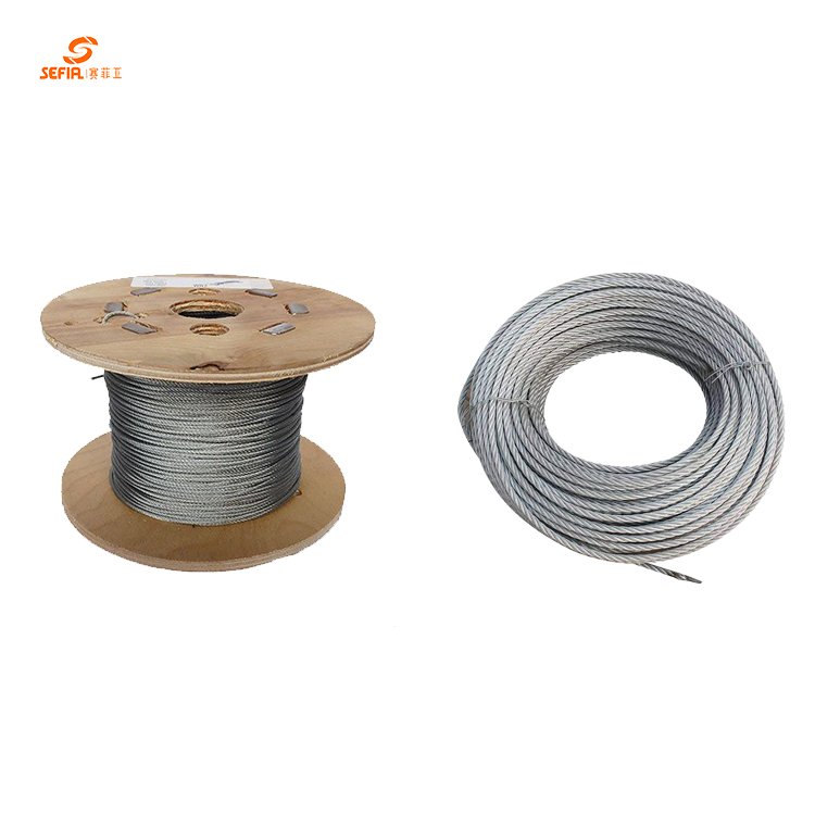 Best Selling Stainless Steel Wire Rope Construction Elevator Spare Steel Wire Rope