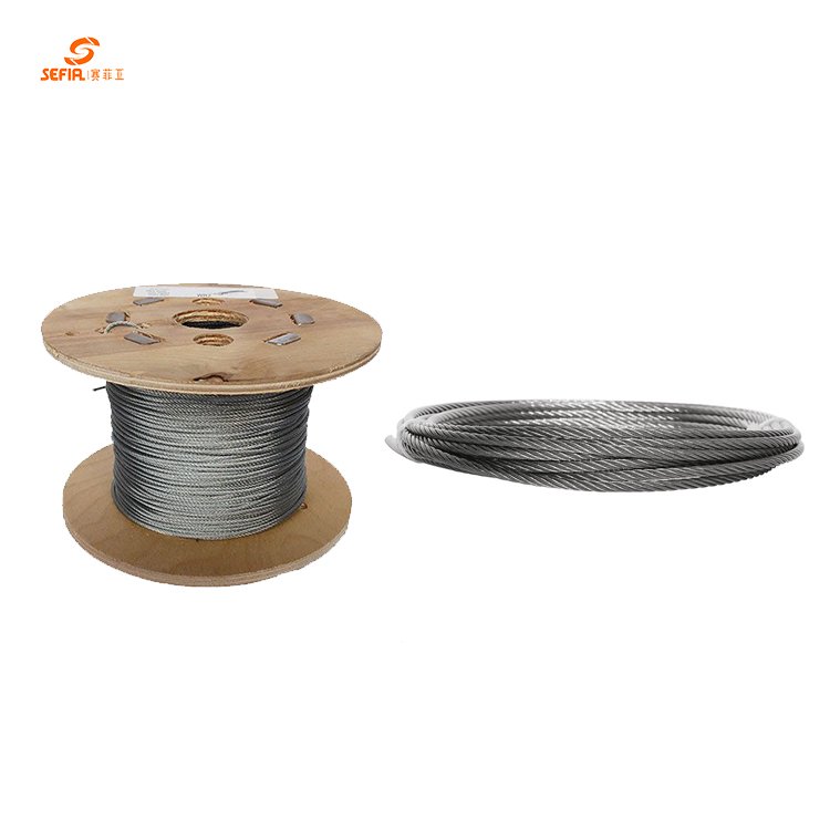 Best Selling Stainless Steel Wire Rope Construction Elevator Spare Steel Wire Rope