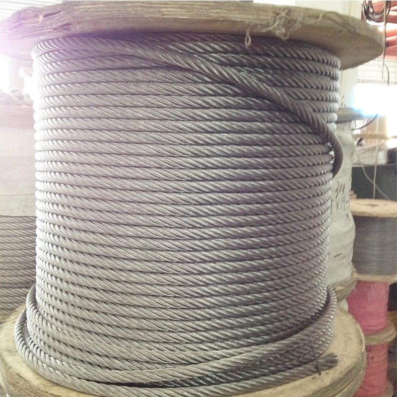 Best whole Selling Direct Factory Custom Building Rigging Hardware Stainless Steel Wire Rope with Wooden Spool Packaging