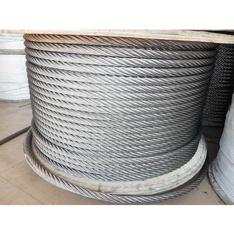 Best whole Selling Direct Factory Custom Building Rigging Hardware Stainless Steel Wire Rope with Wooden Spool Packaging