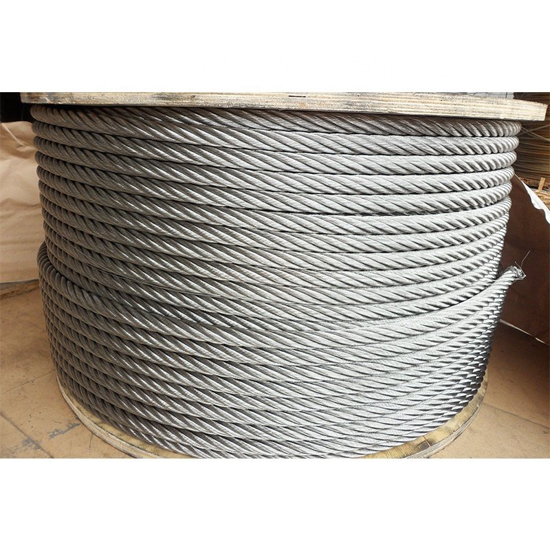 Best whole Selling Direct Factory Custom Building Rigging Hardware Stainless Steel Wire Rope with Wooden Spool Packaging