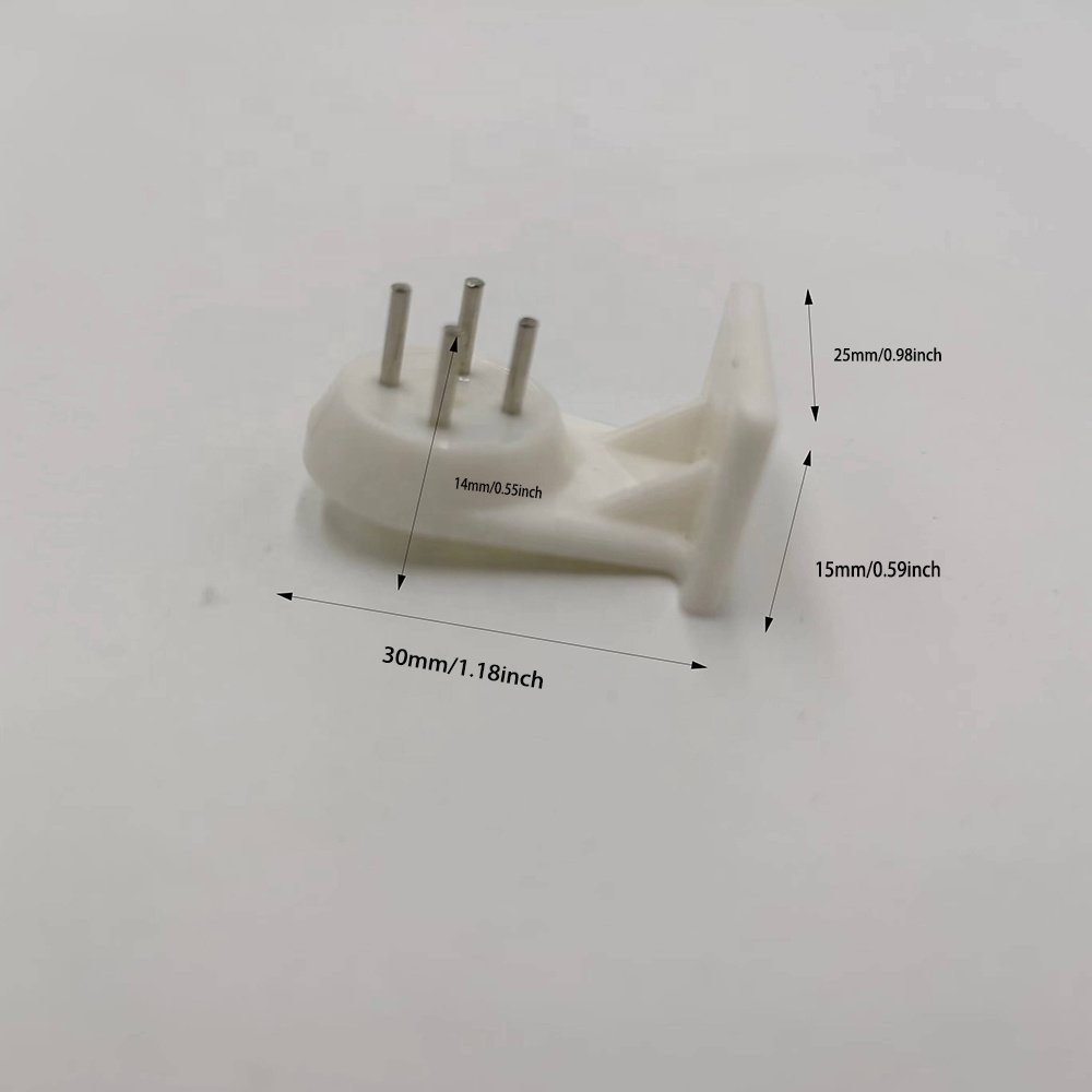 Drywall Hook for Art Painting Display ABS Hard-Wall Plastic Picture Hangers with Plain Finish