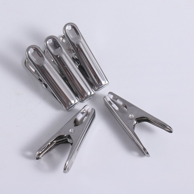 Multipurpose Metal Clothes Pin Clothesline Laundry Clips Stainless Steel Clothes Pegs Clothespins Hanger Clips