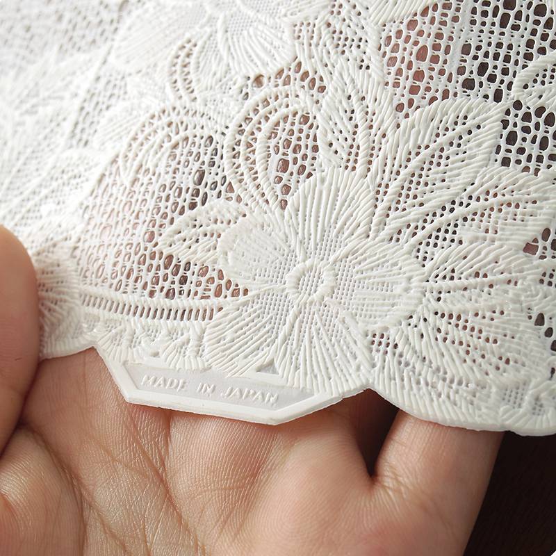 Japan imported tablecloth waterproof lace -free washing high level