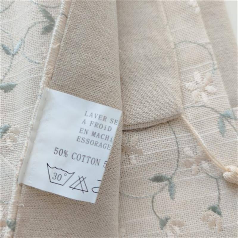 Cotton and linen bag K table cloth to cover towel flaw defects to clear the goods