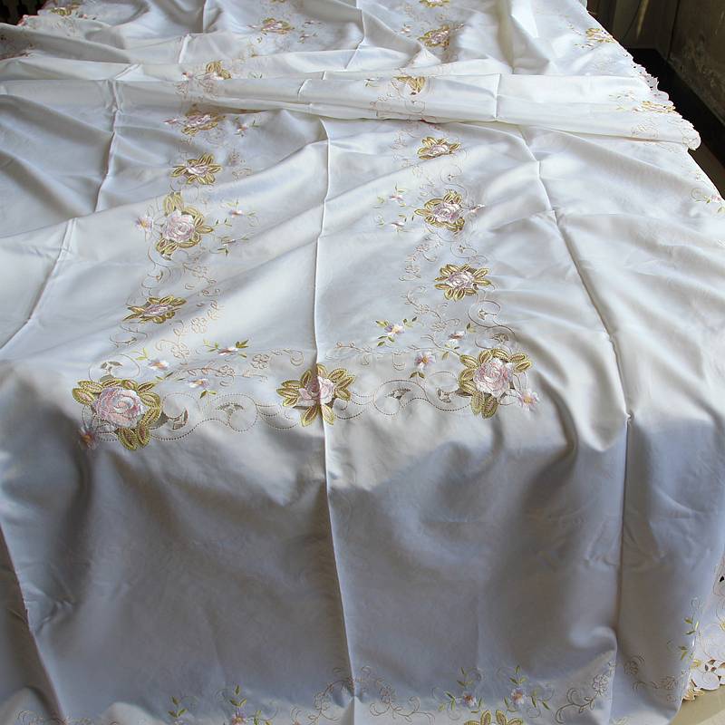Simple and modern Gongshin Embroidery Table cloth