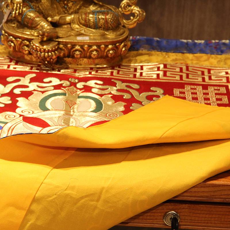 Tibetan Tibetan fabric handmade stitching table cloth King Kong Cross Pesting Method Tablecloth Ethnic Wind Table Weets can be customized