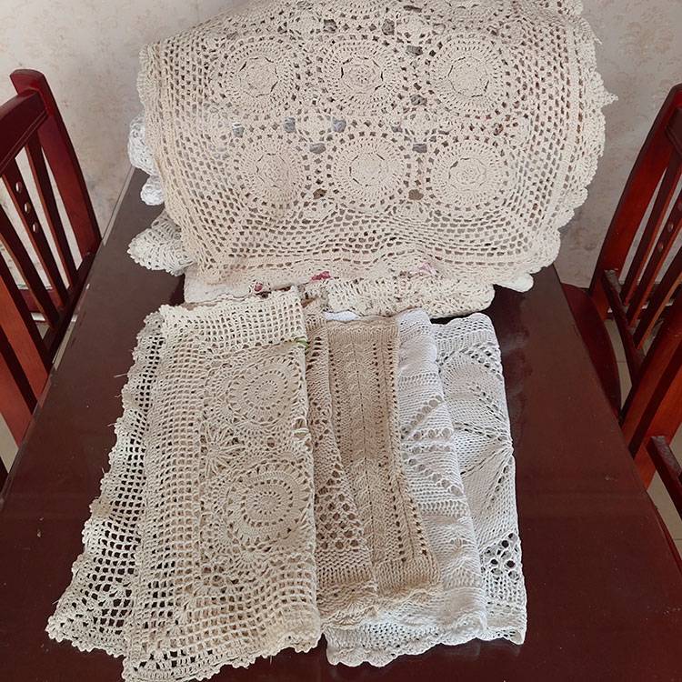 Cotton hook needle hook flower table cloth cloth layer cloth for sale theory, called hook flower meal cushion cushion table flag bed cover