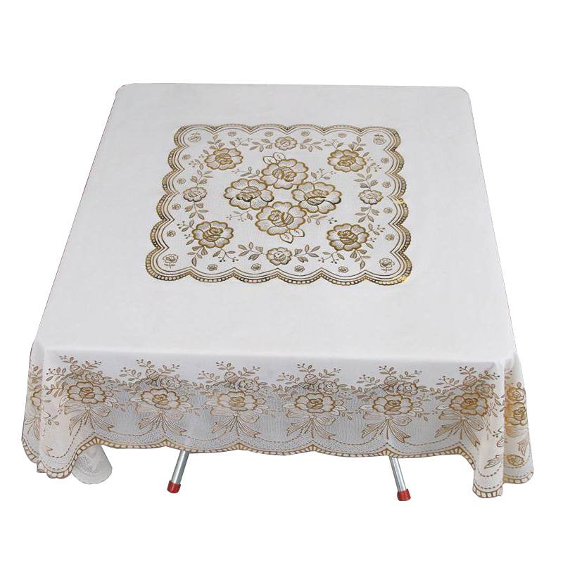 Fang -shaped tablecloth Plastic Household Waterproof Simple Modern Modern