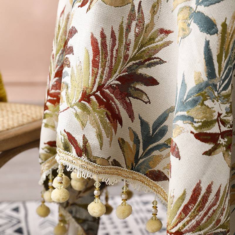 French new product table cloth embroidery cloth INS coffee table fabric long square table cloth manufacturer spot wholesale