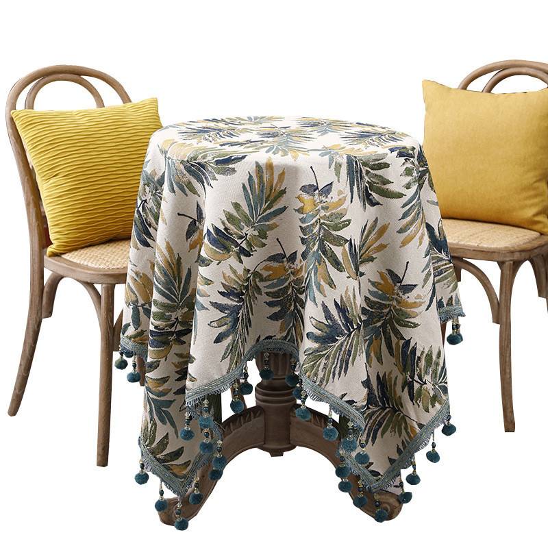French new product table cloth embroidery cloth INS coffee table fabric long square table cloth manufacturer spot wholesale