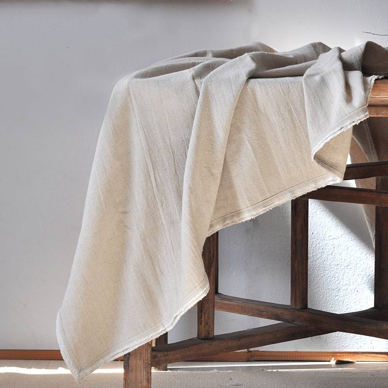 The original cotton and linen dining table cloth is simple in Nordic style