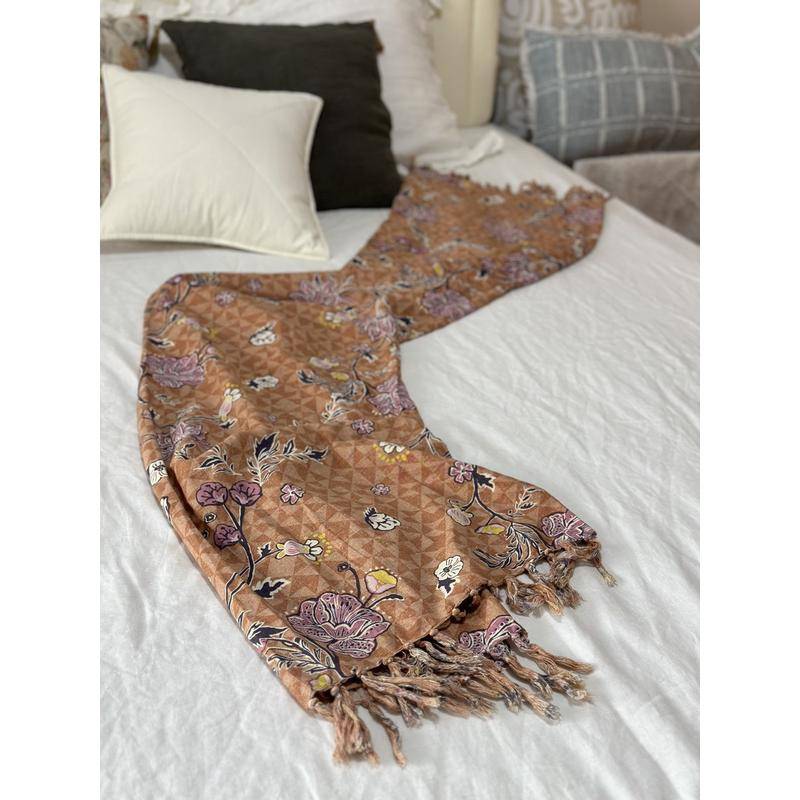 Special offer clearing library export of tweee printed leisure blanket picnic blankets for multi -purpose