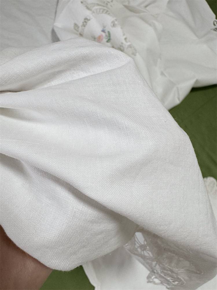 Exporting pastoral cotton embroidered oversized tablecloth