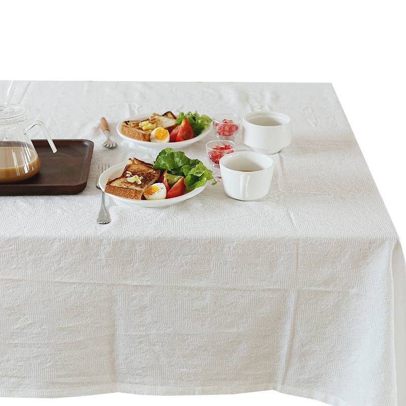 Tailor Uncle Original Customized Bai Chuncai Rose Flower Tableclothing Founded Founded All -Cotton Cotton Background Fabric