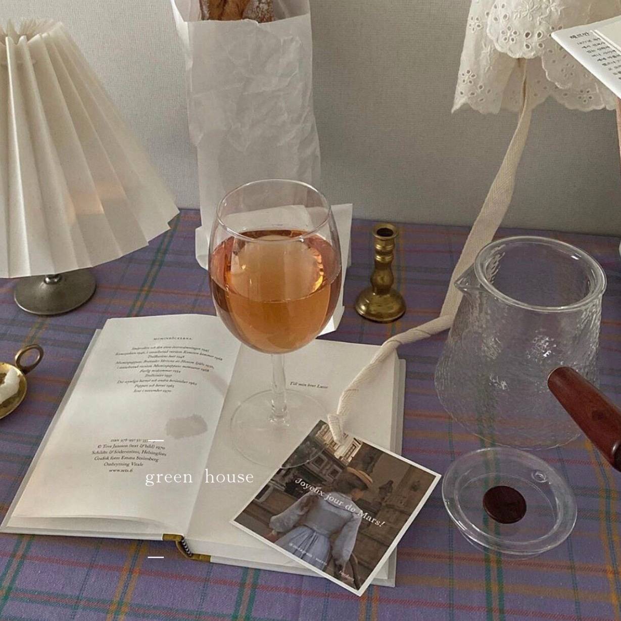 Green House tablecloth Exit South Korea Zige